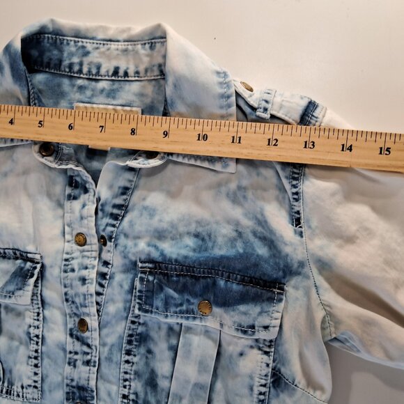 Michael Kors Denim Shirt - Picture 9 of 14